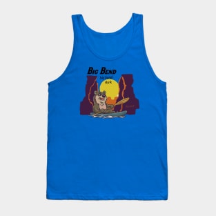 Big Bend National Park Cartoon Vintage Tank Top